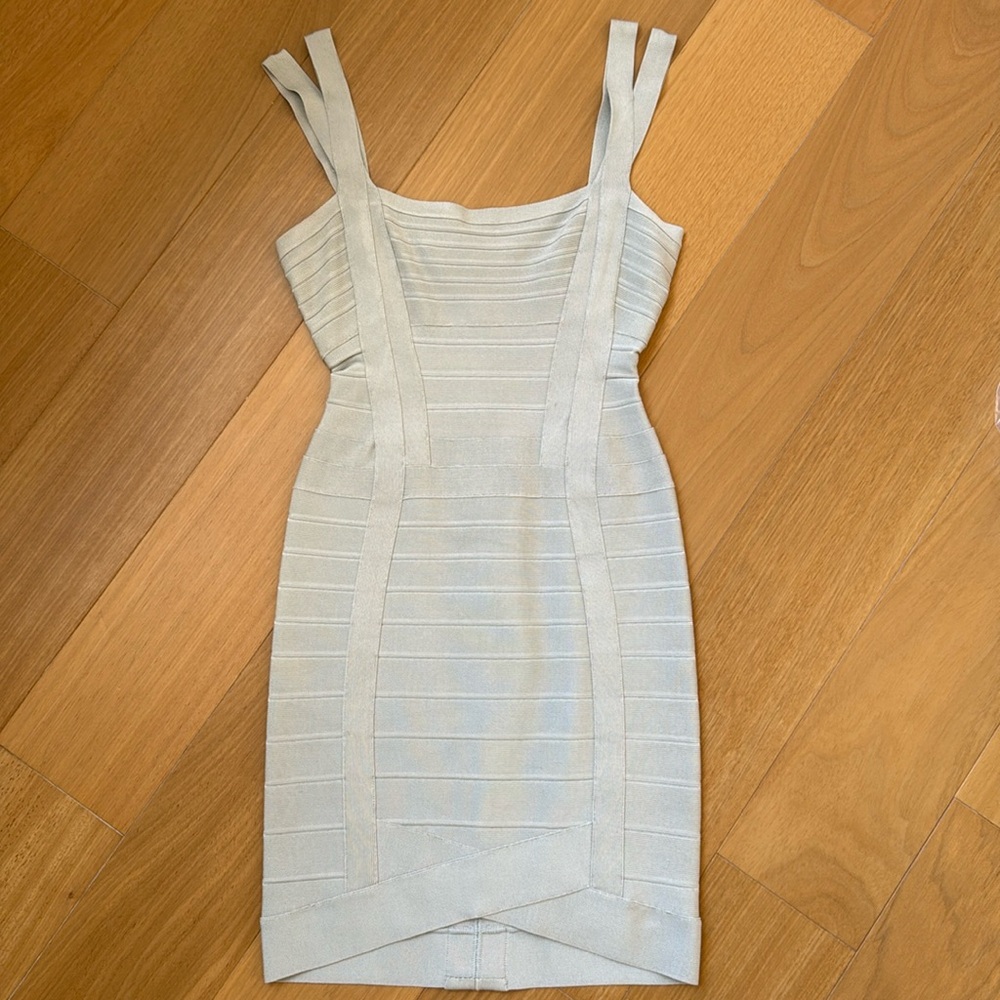 Herve Leger bandage mini dress